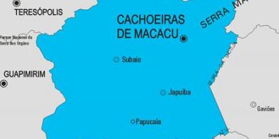 Mapu Cachoeiras de Macacu obce