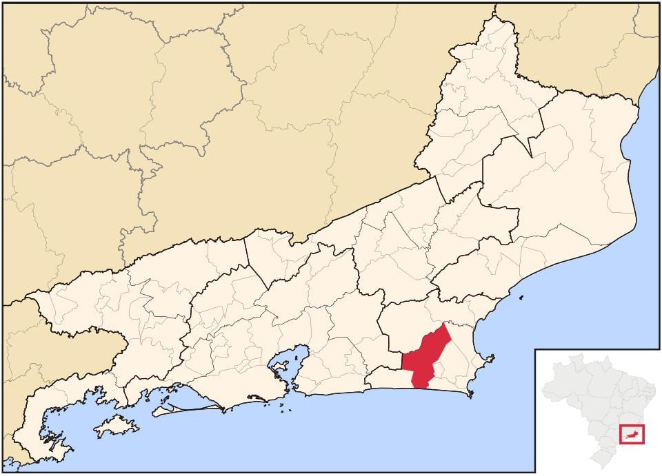 Mapa Araruama
