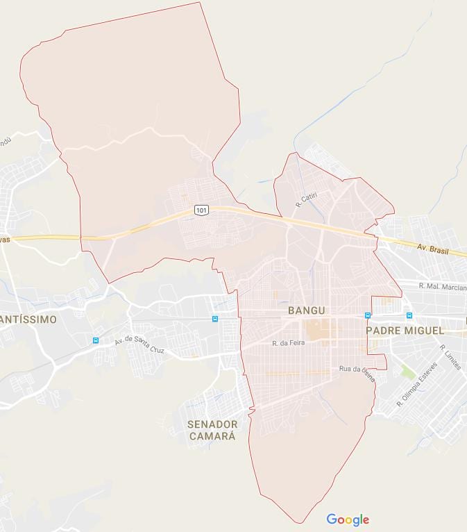 Mapa Bangu