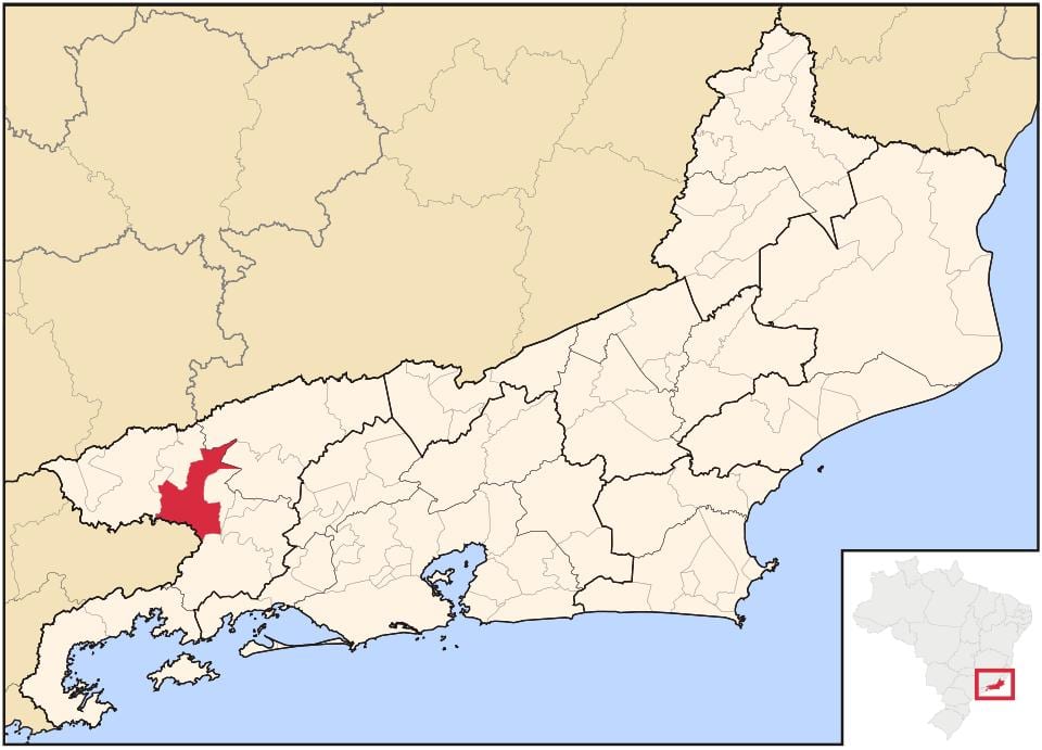 Mapa Barra Mansa