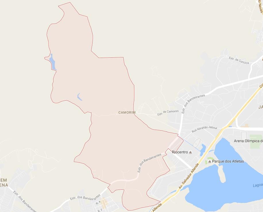 Mapa Camorim