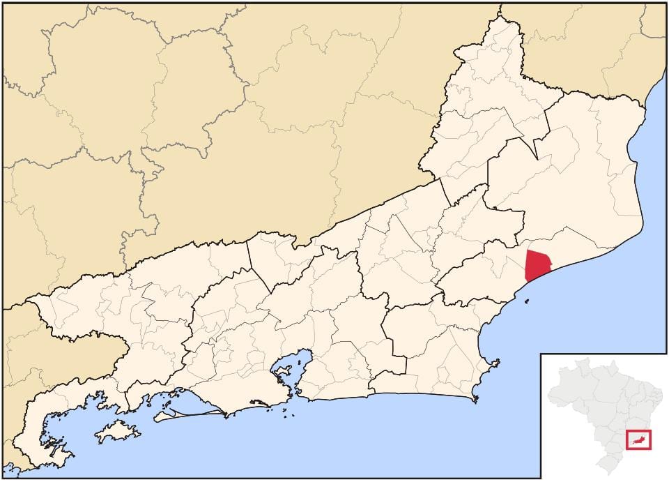 Mapa Carapebus