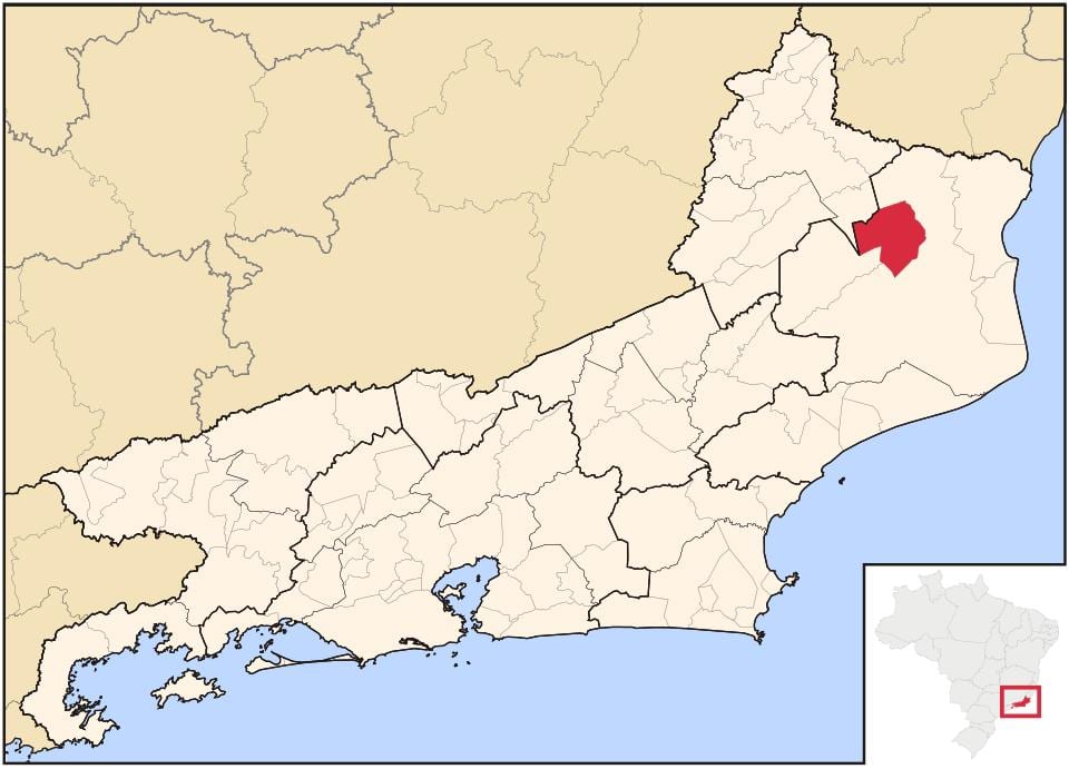 Mapa Cardoso Moreira