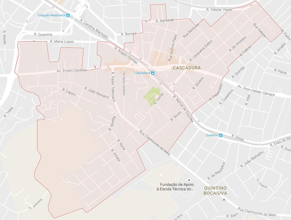 Mapa Cascadura