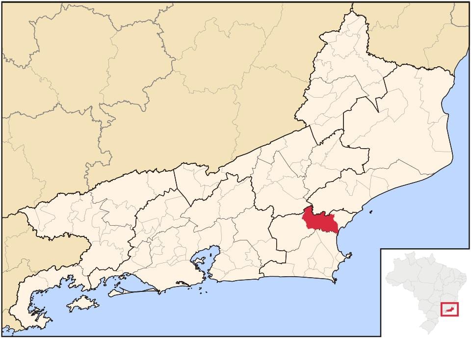 Mapa Casimiro de Abreu