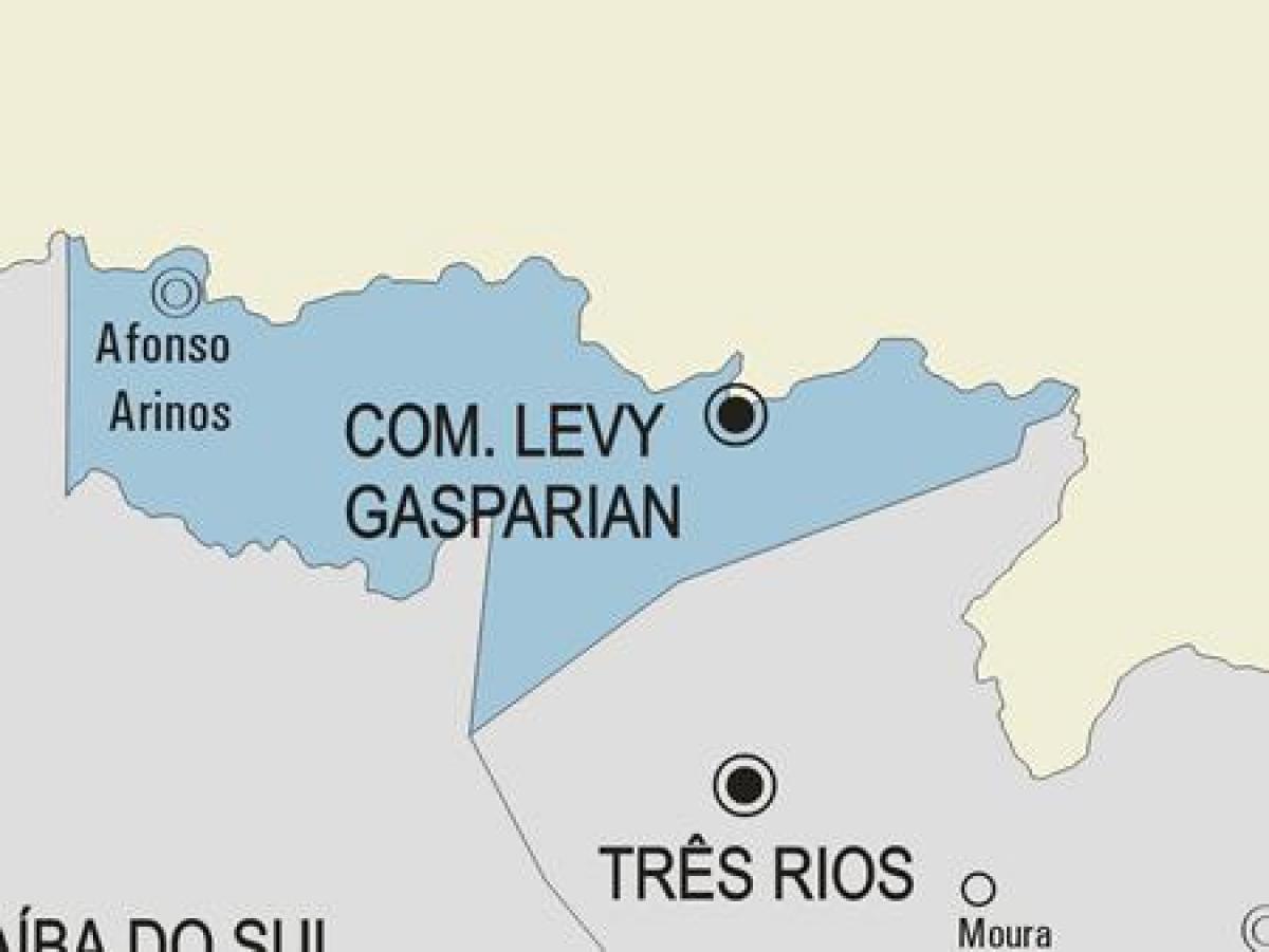 Mapa Casimiro de Abreu obce