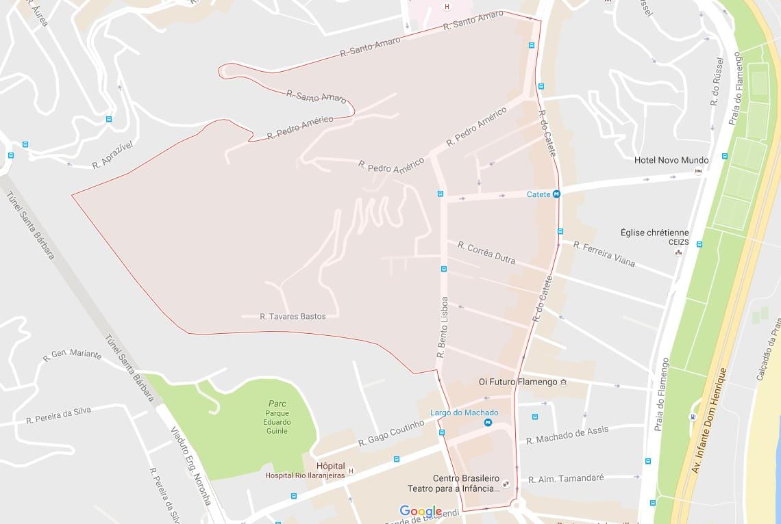 Mapa Catete