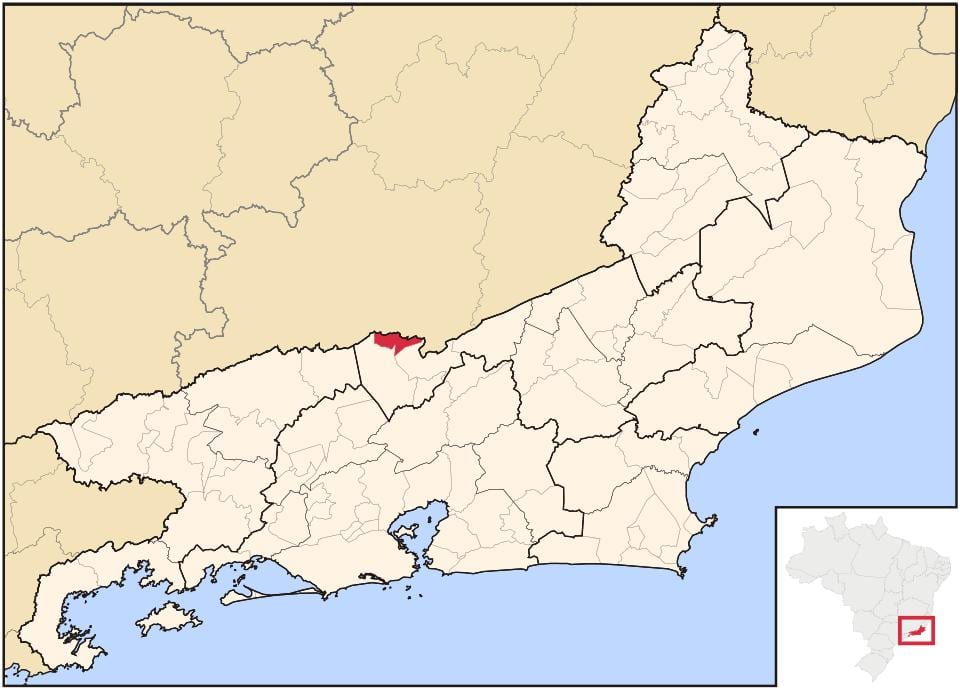 Mapa Comendador Levy Gasparian