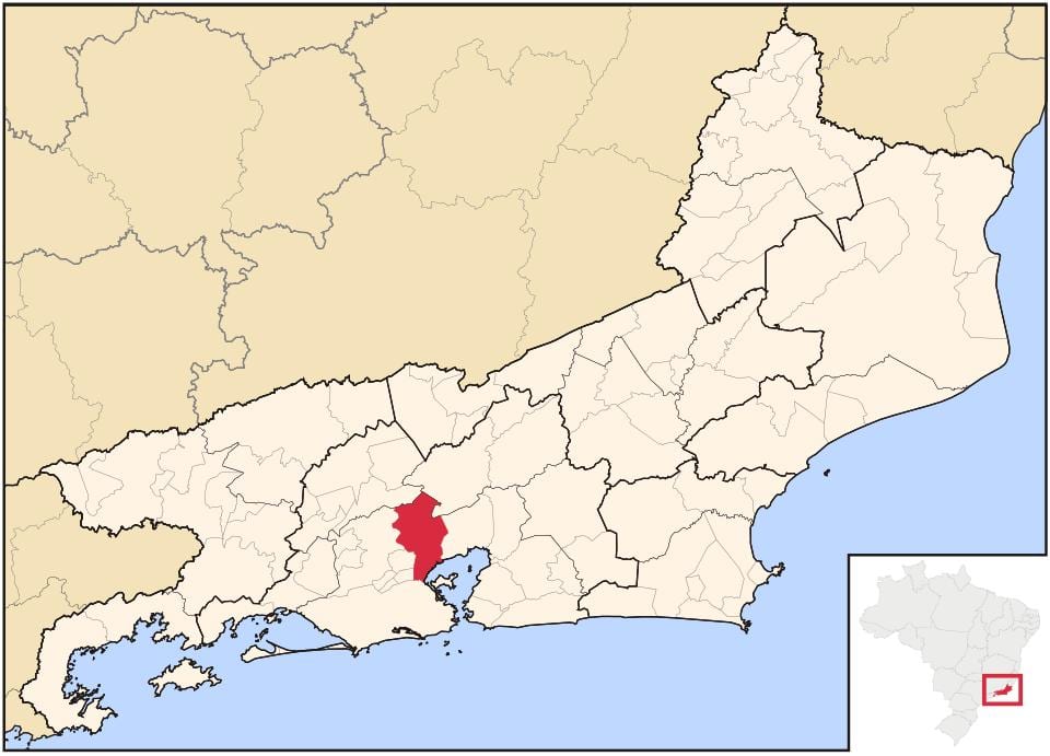 Mapa Duque de Caxias