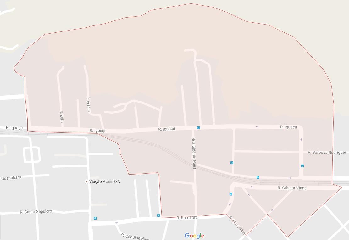 Mapa Engenheiro Leal
