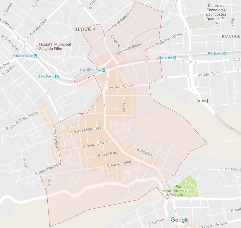 Mapa Engenho Novo