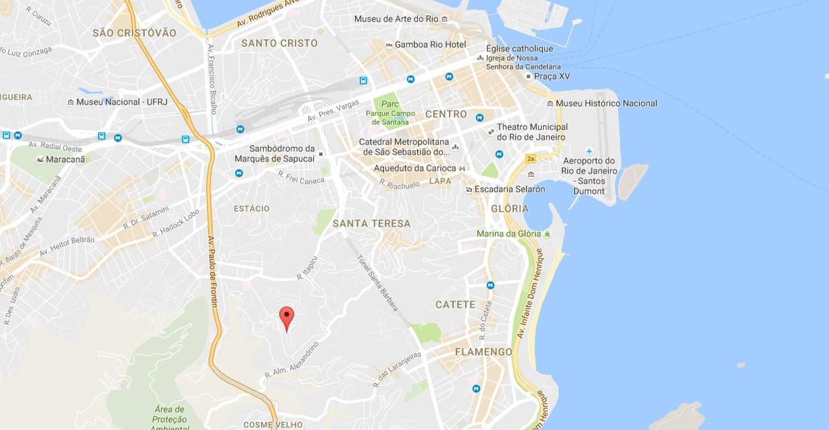 Mapy favela Mangueira