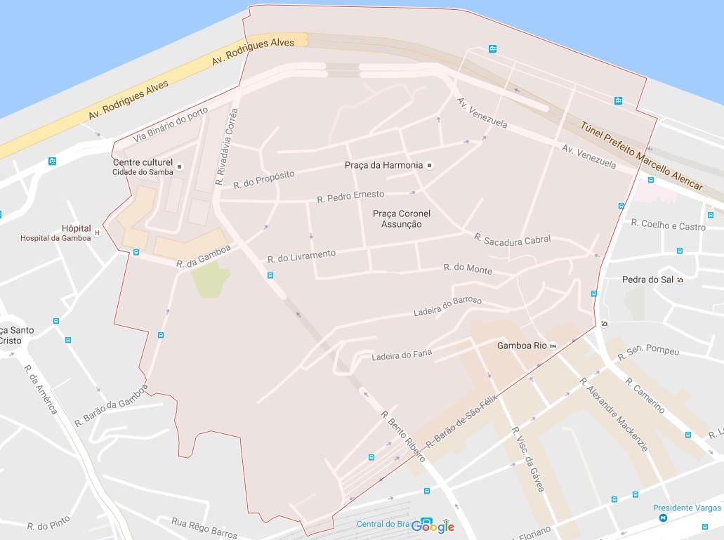 Mapa Gamboa