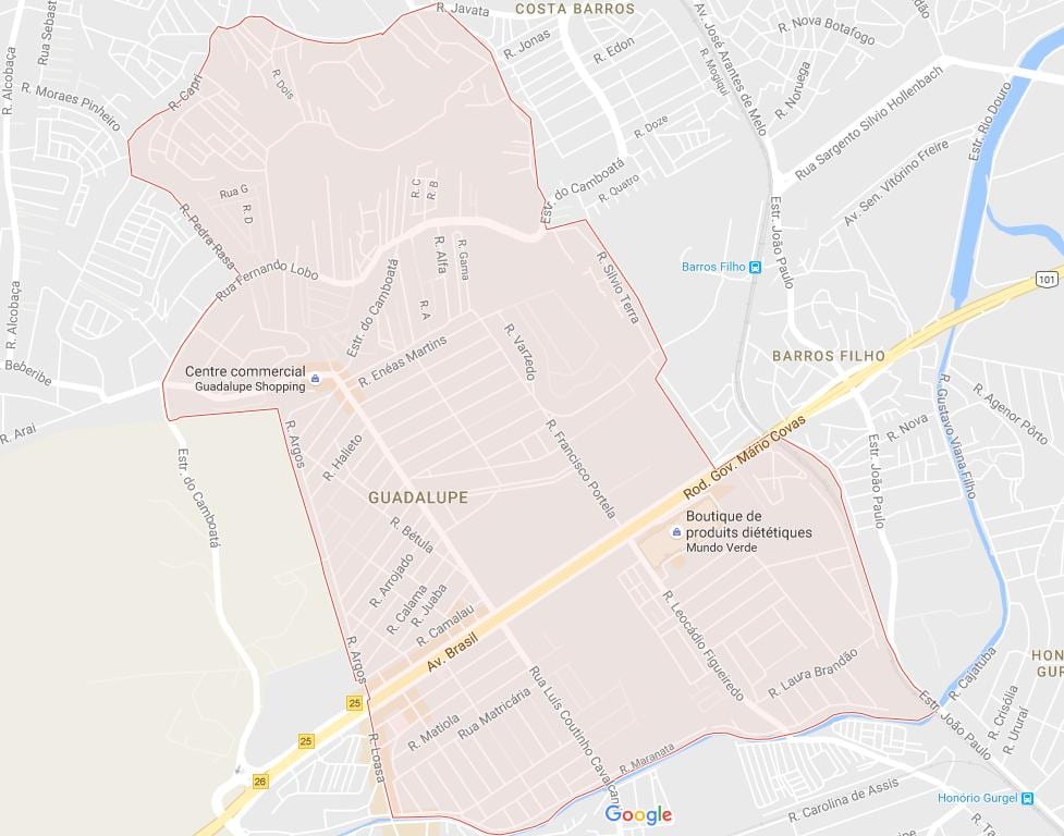 Mapa Guadalupe