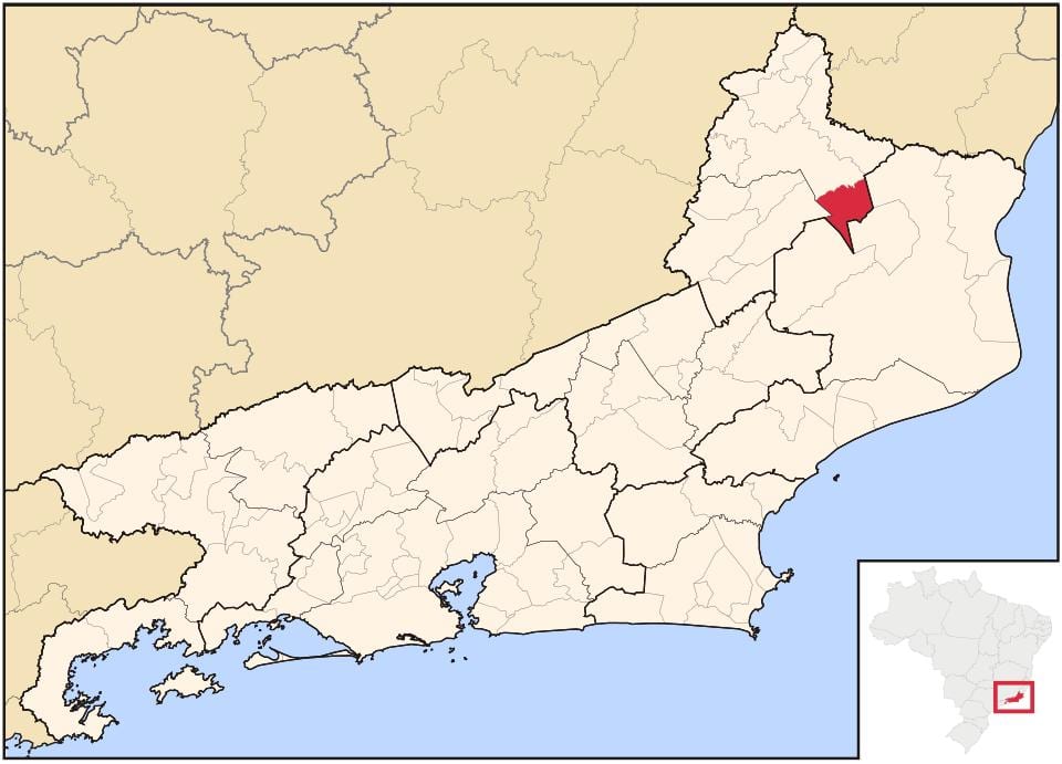 Mapa Italva