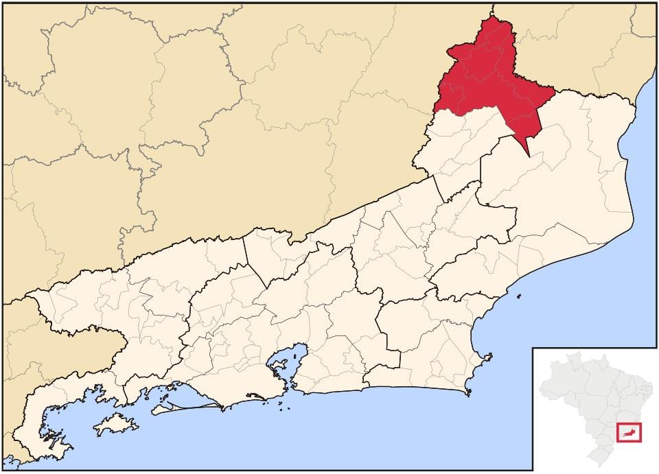 Mapa Itaperuna