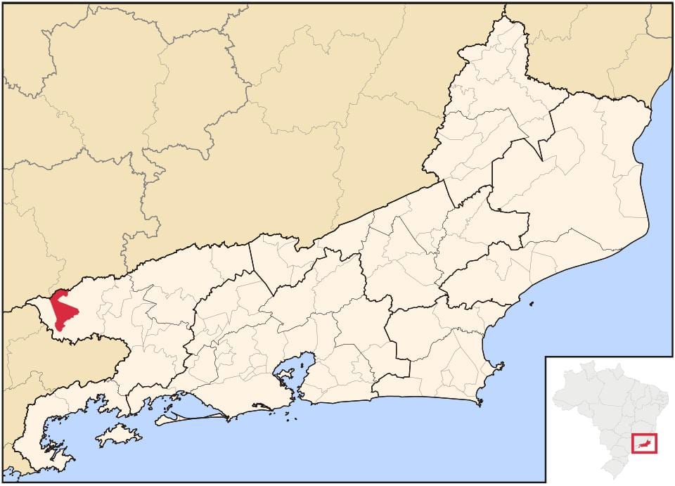 Mapa Itatiaia