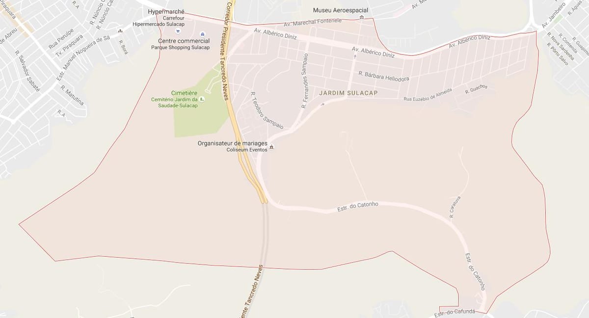 Mapa Jardim Sulacap
