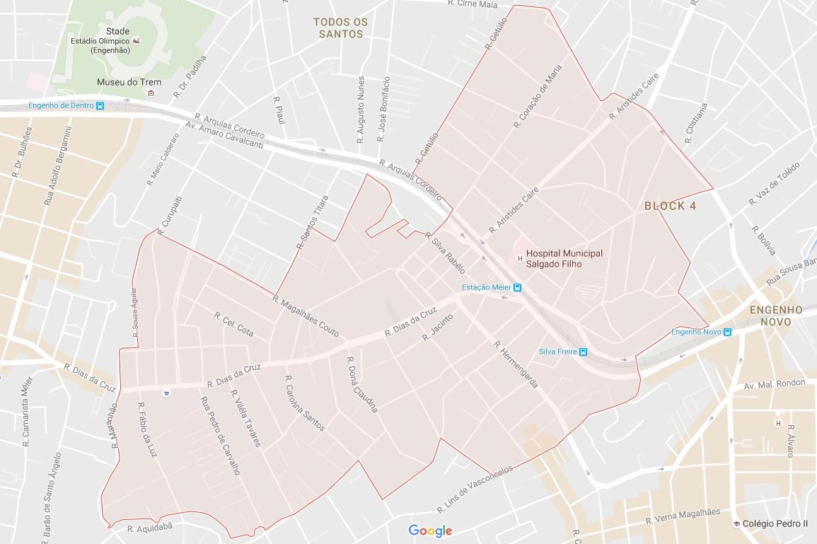 Mapa Méier
