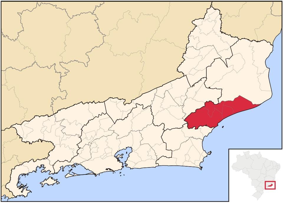 Mapa Macaé