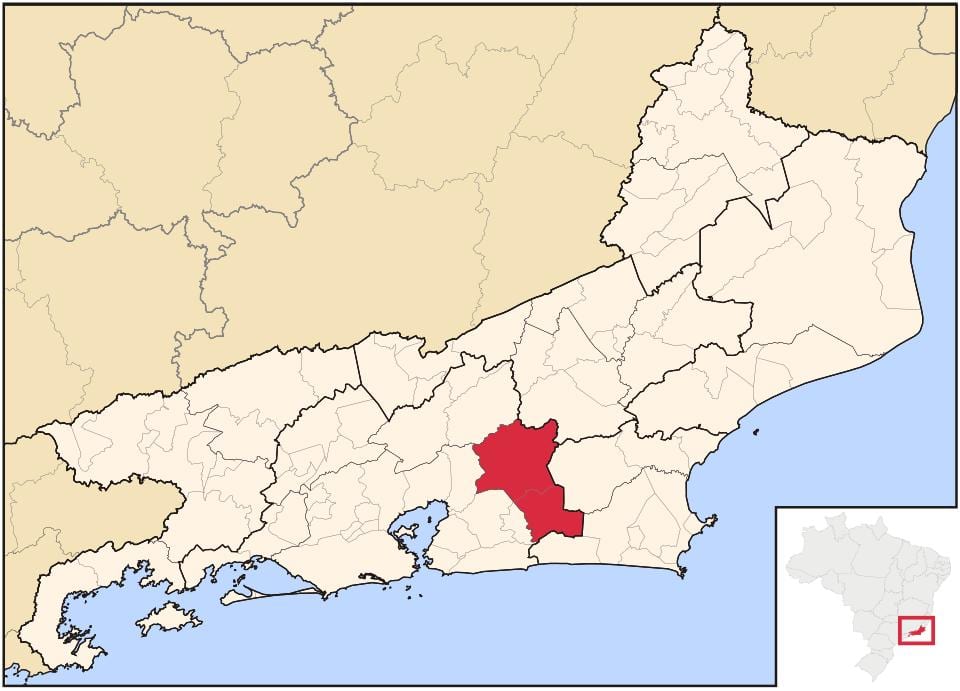 Mapa Macacu-Caceribu