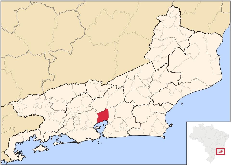 Mapa Magé