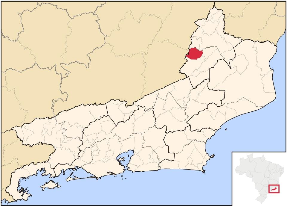 Mapa Miracema