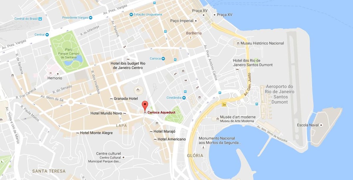 Mapa Oblouků Lapa