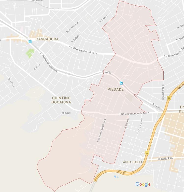 Mapa Piedade