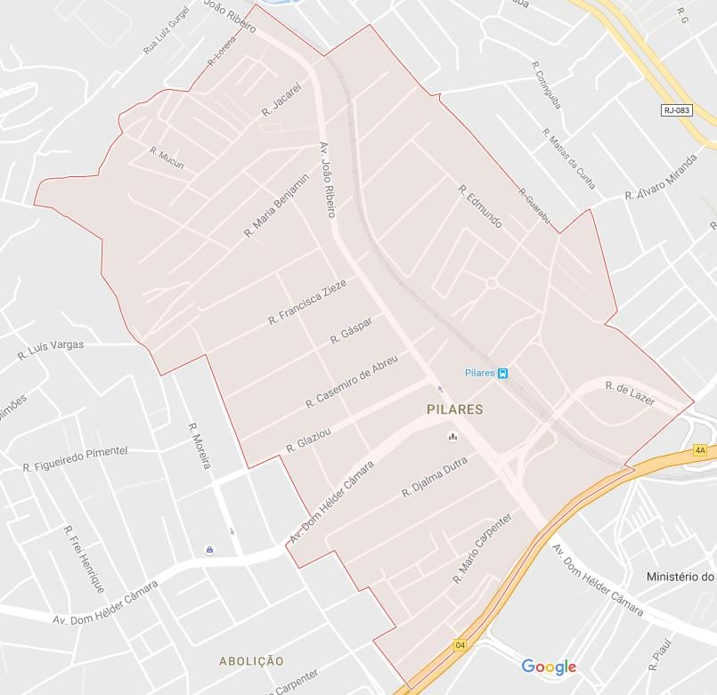 Mapa Pilares
