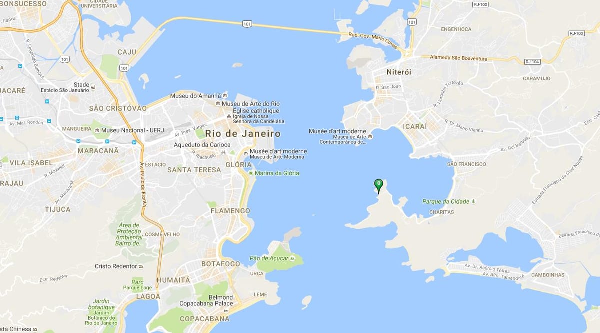 Mapa pláž Adão