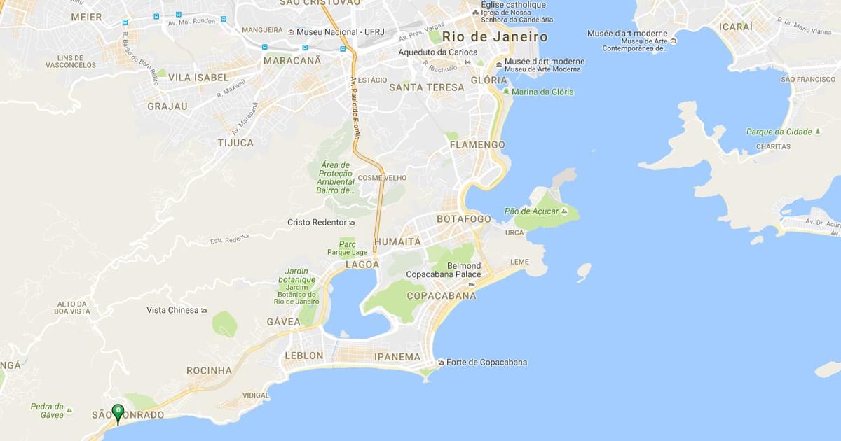Mapa Pepino beach