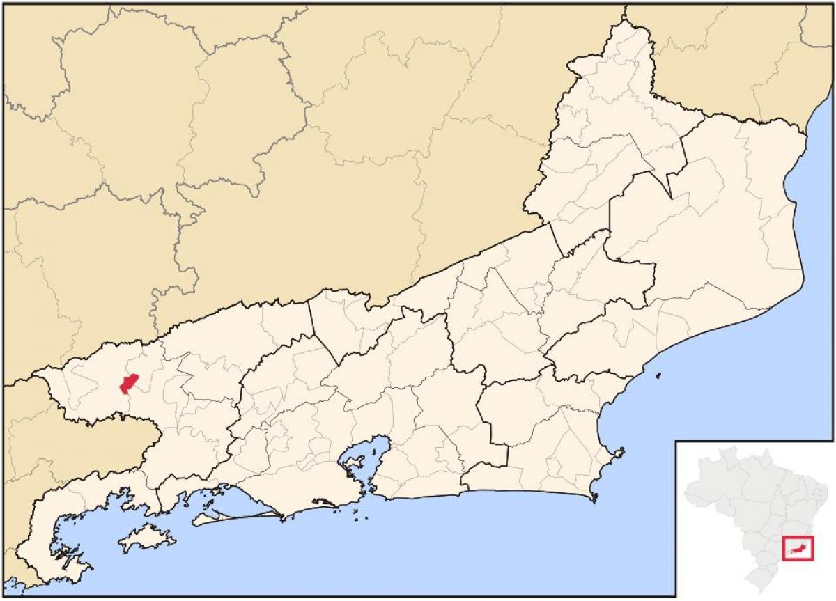 Mapa Porto Real