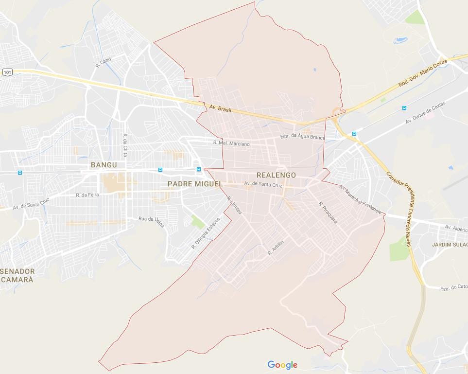 Mapa Realengo