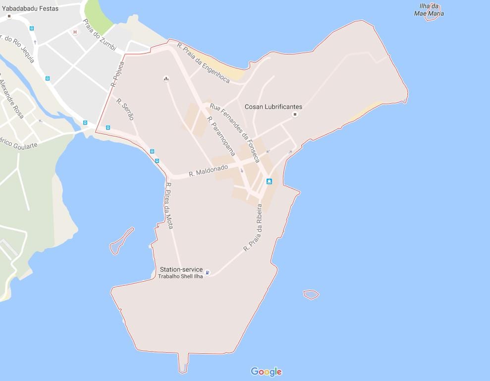 Mapa Ribeira