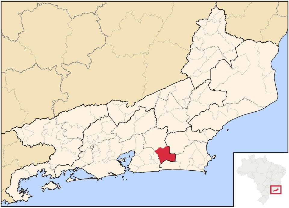 Mapa Rio Bonito
