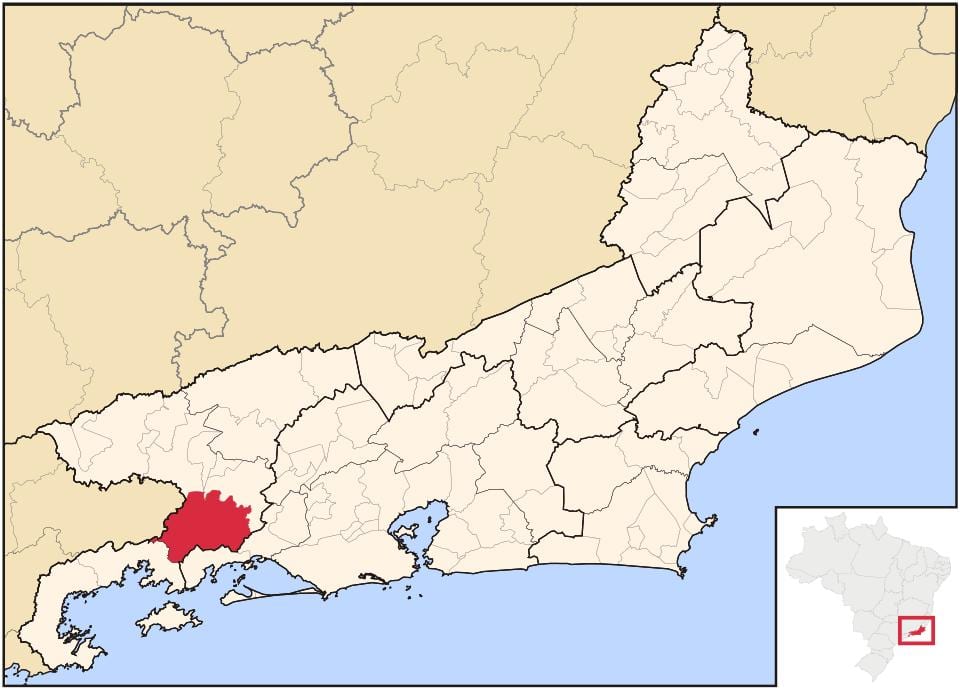 Mapa Rio Claro