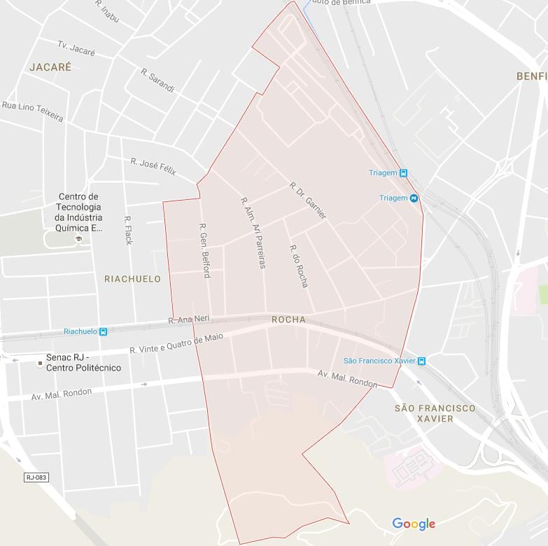 Mapa Rocha