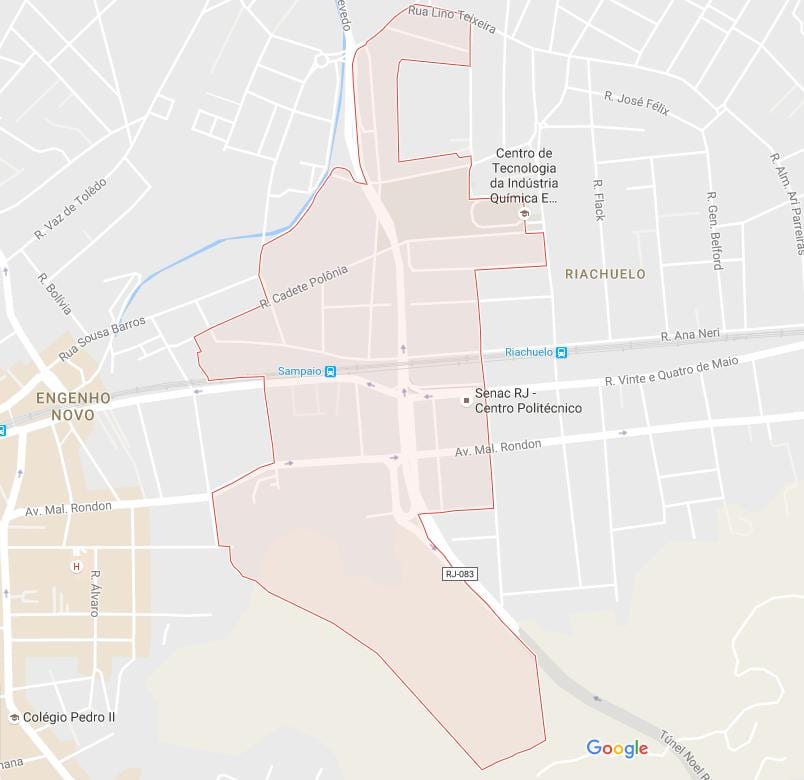Mapa Sampaio