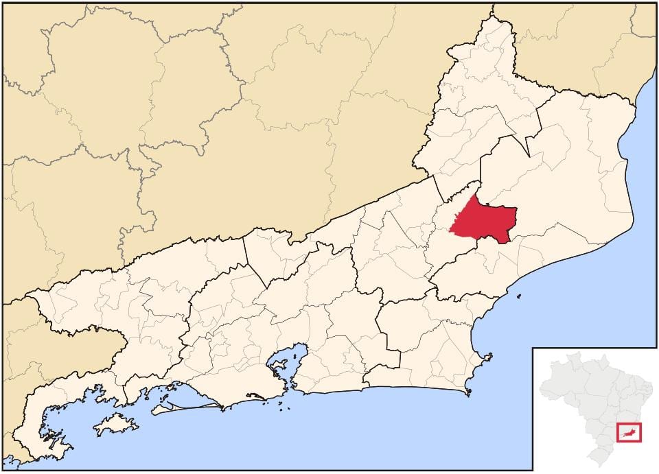 Mapa Santa Maria Madalena