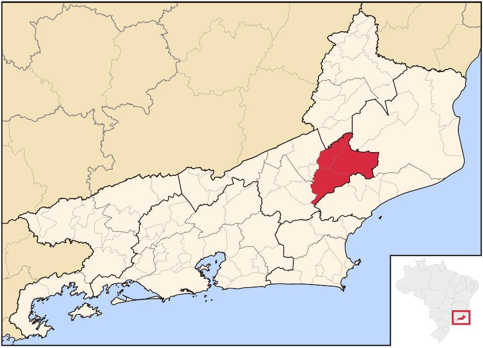 Mapa Santa Maria Madalena