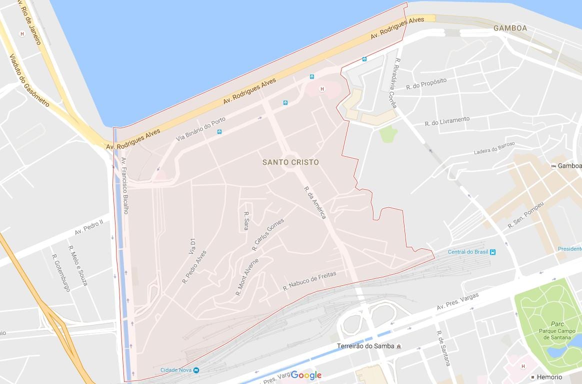 Mapa Santo Cristo