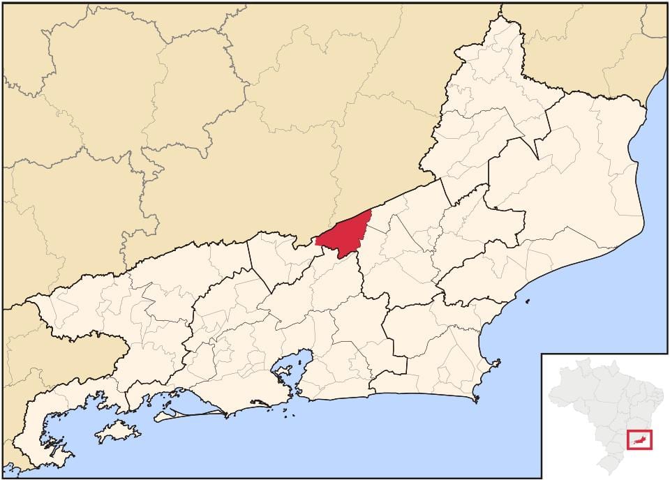 Mapa Sapucaia