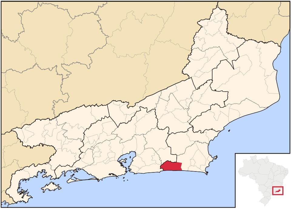 Mapa Saquarema