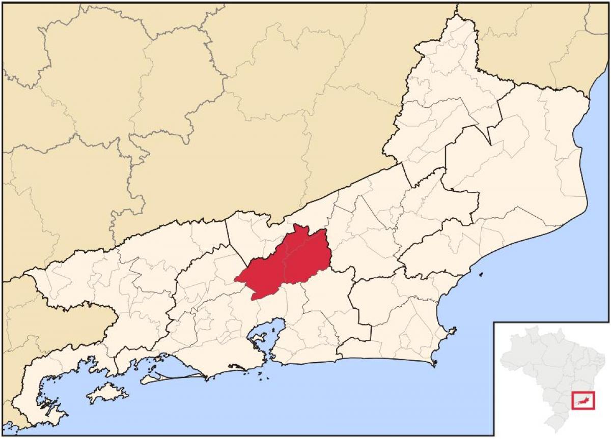 Mapa Serrana