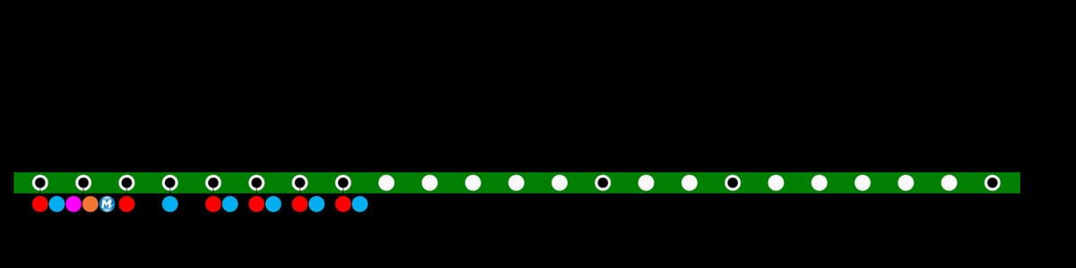 Mapa SuperVia - Line Santa Cruz