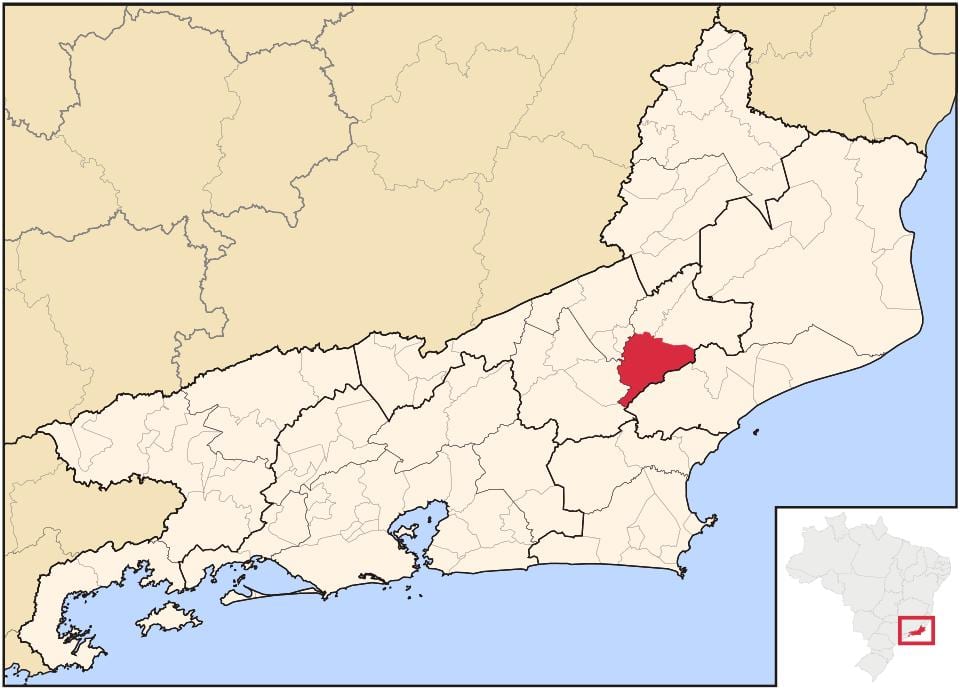 Mapa Trajano de Morais