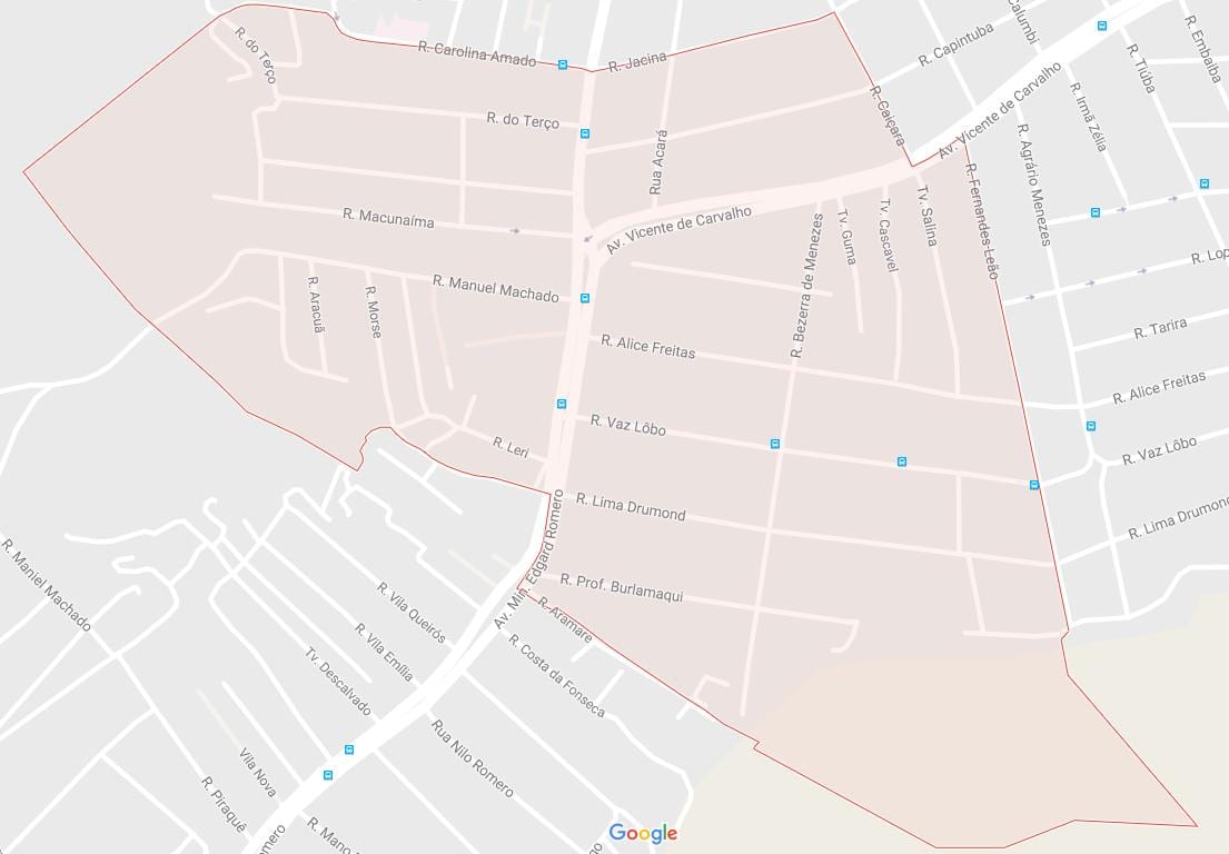 Mapa Vaz Lobo