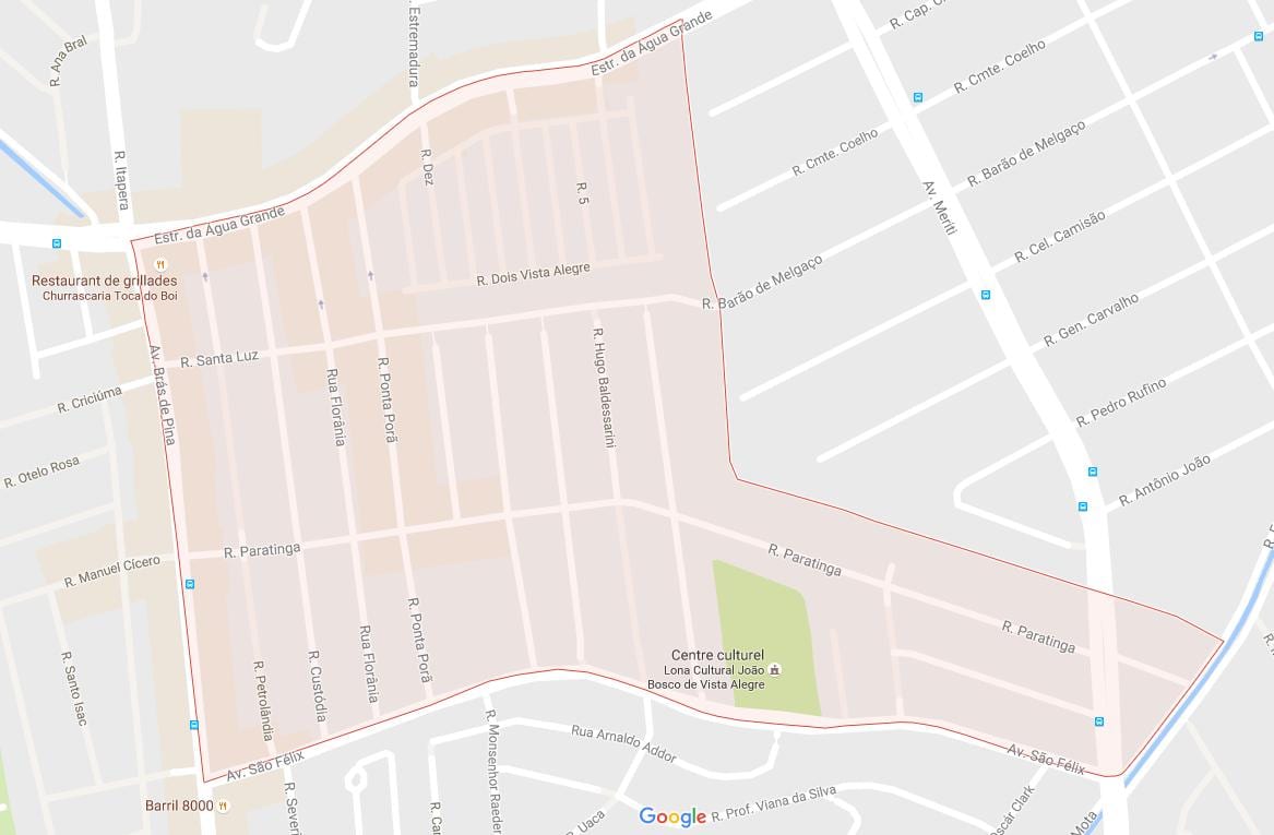 Mapa Vista Alegre