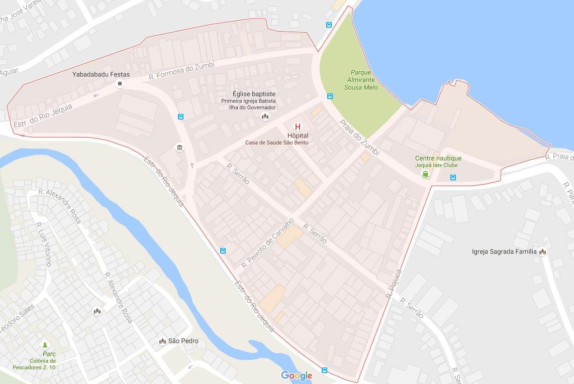 Mapa Zumbi